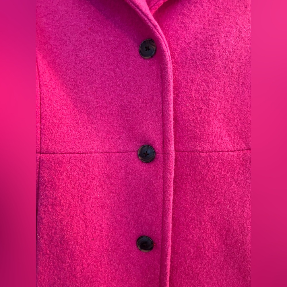 Lands End Wool Blend Spring Coat - Picture 2 of 10